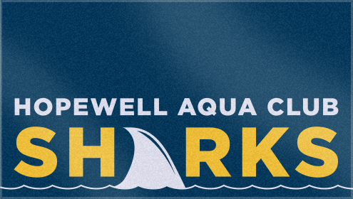 Custom Woven Swim Team Towels for Hopewell Aqua Club